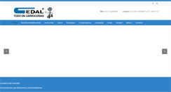 Desktop Screenshot of cedalcarrocerias.com